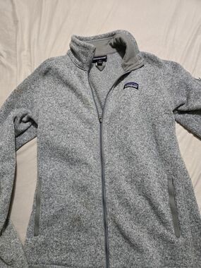 Patagonia Heather Gray Women's Full-Zip Fleece Jacket